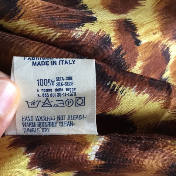 Versace Jeans Couture, Rare 1980s  Versace Shirt, Women’s Size L - Picture 9 of 16